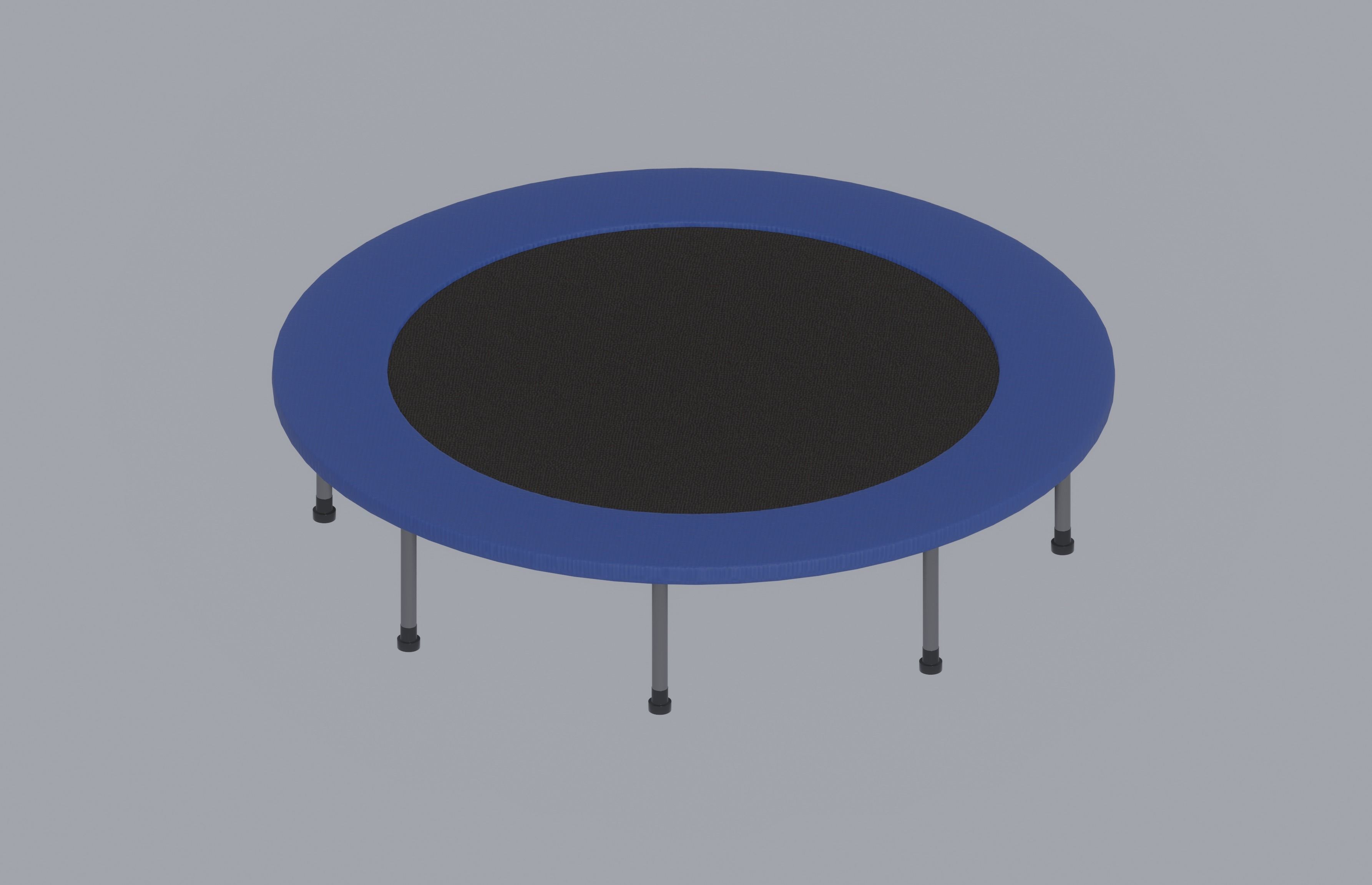 Trampoline 3D model_1