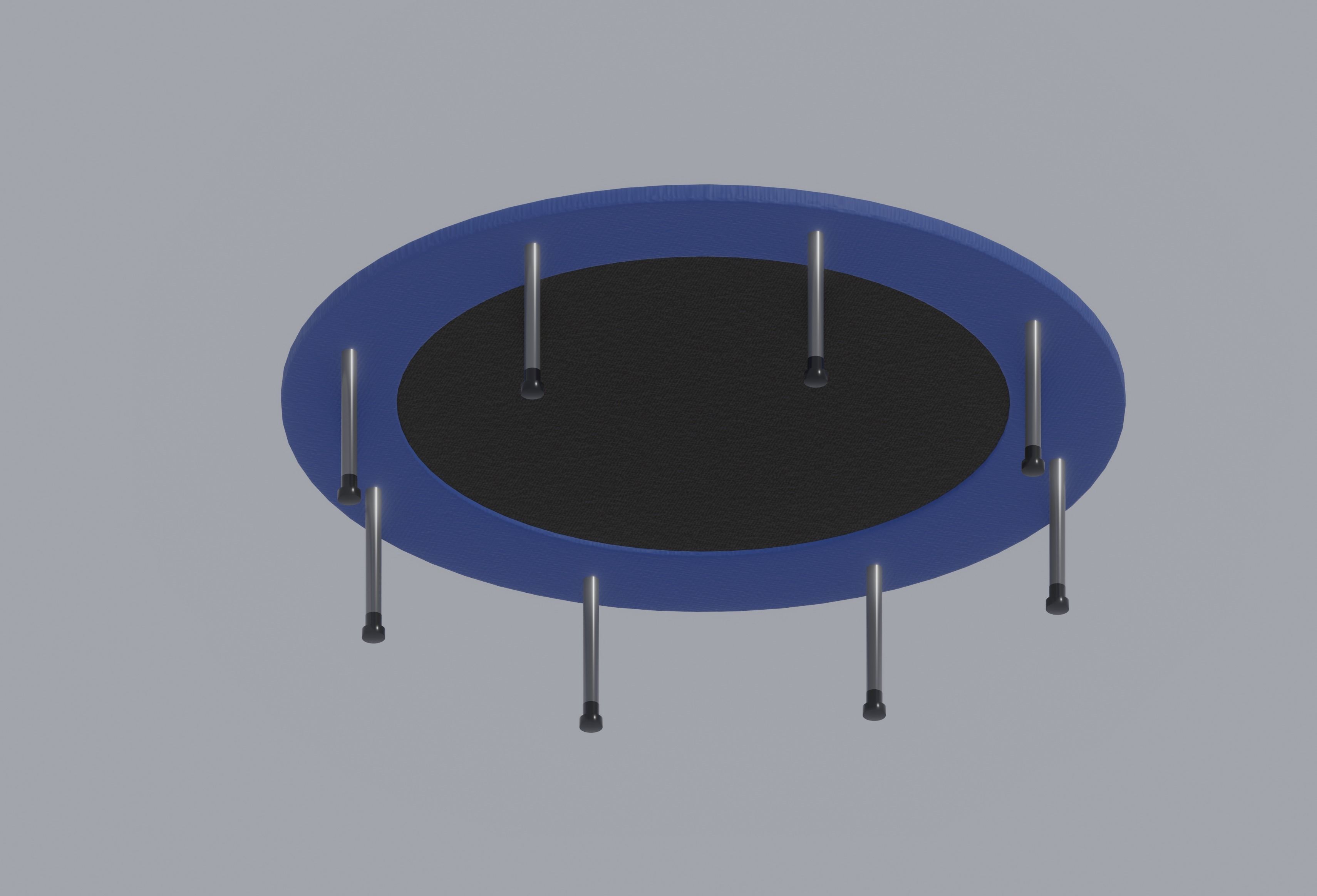 Trampoline 3D model_4