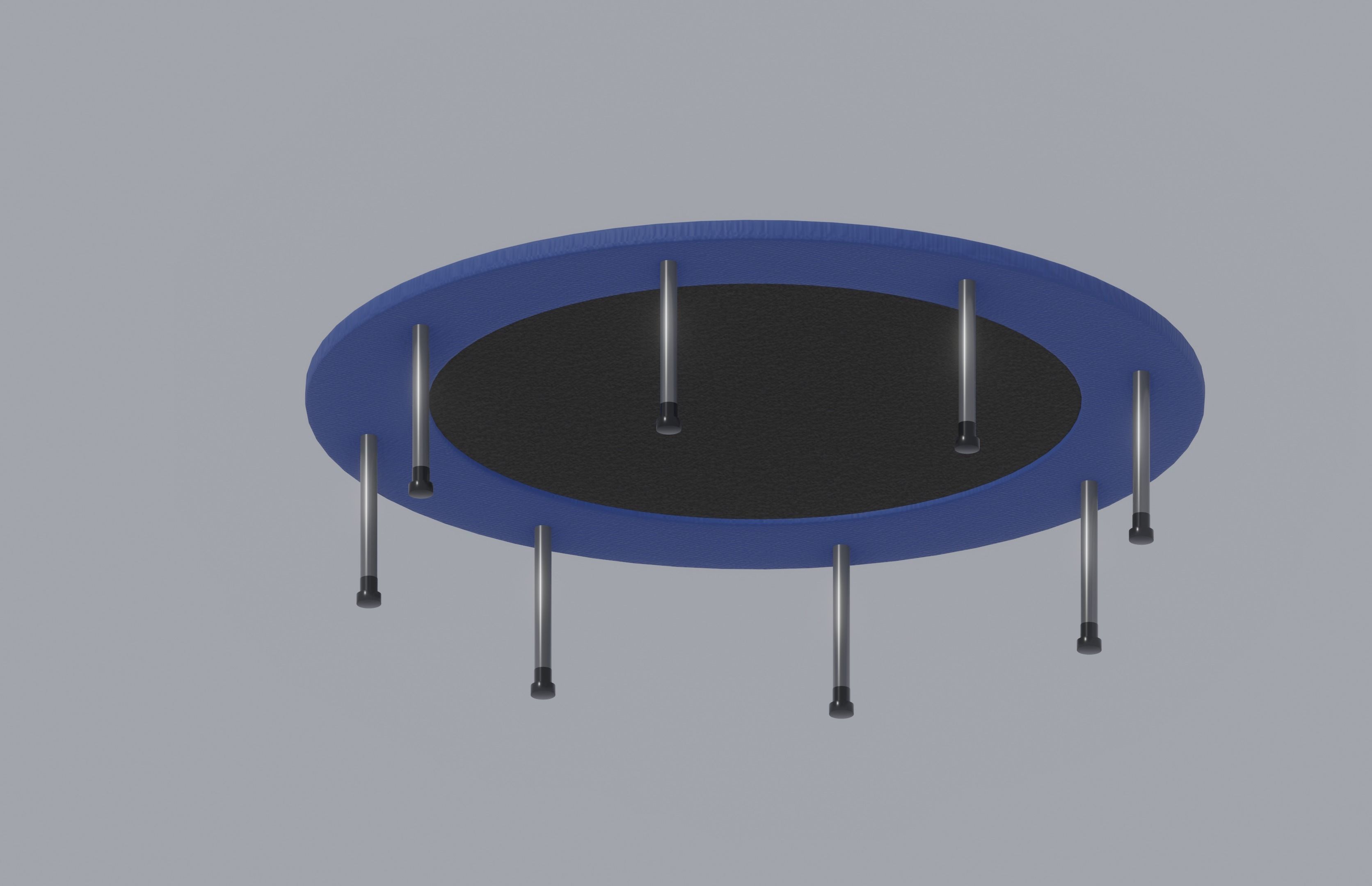 Trampoline 3D model_3