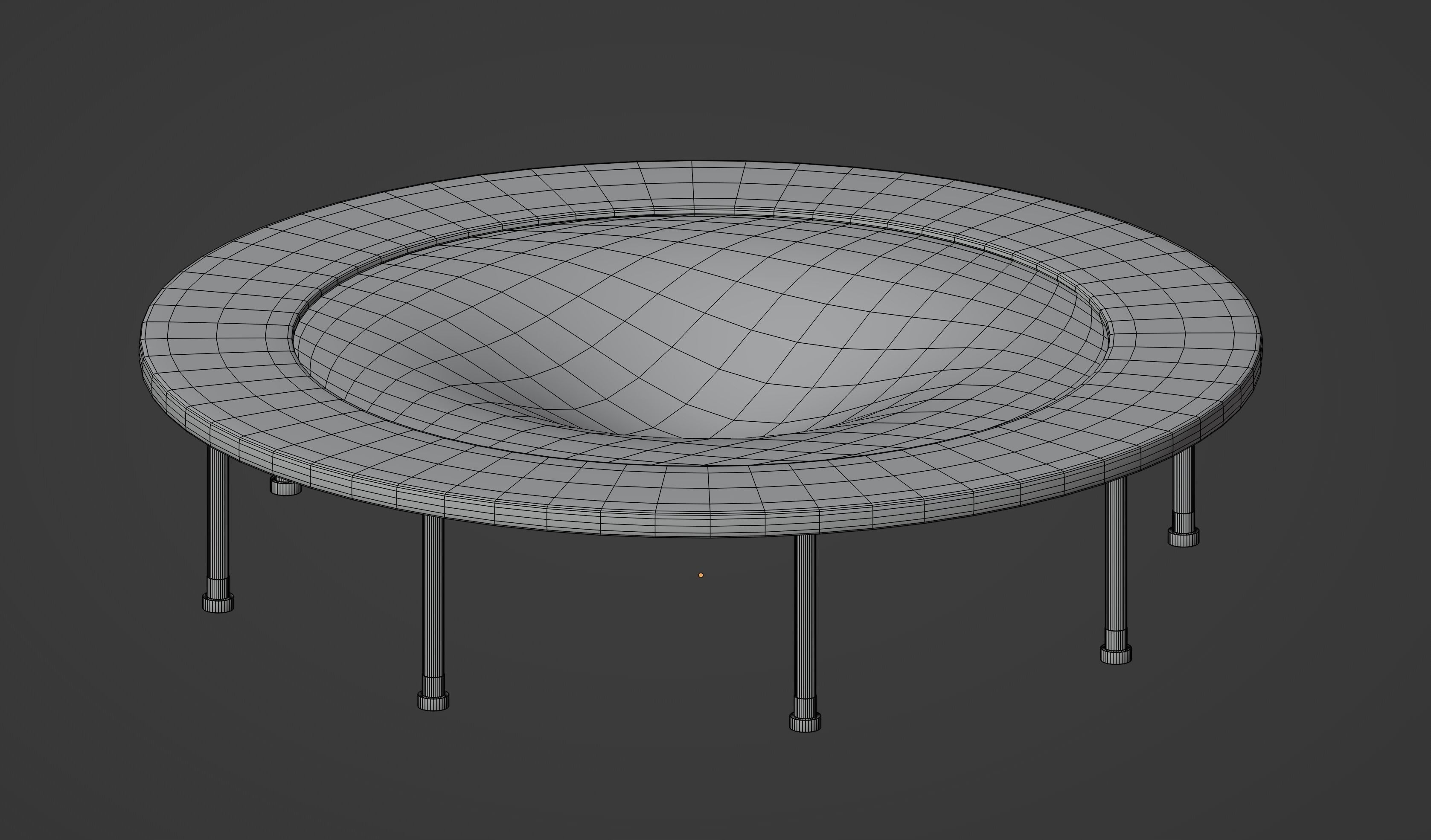Trampoline 3D model_13