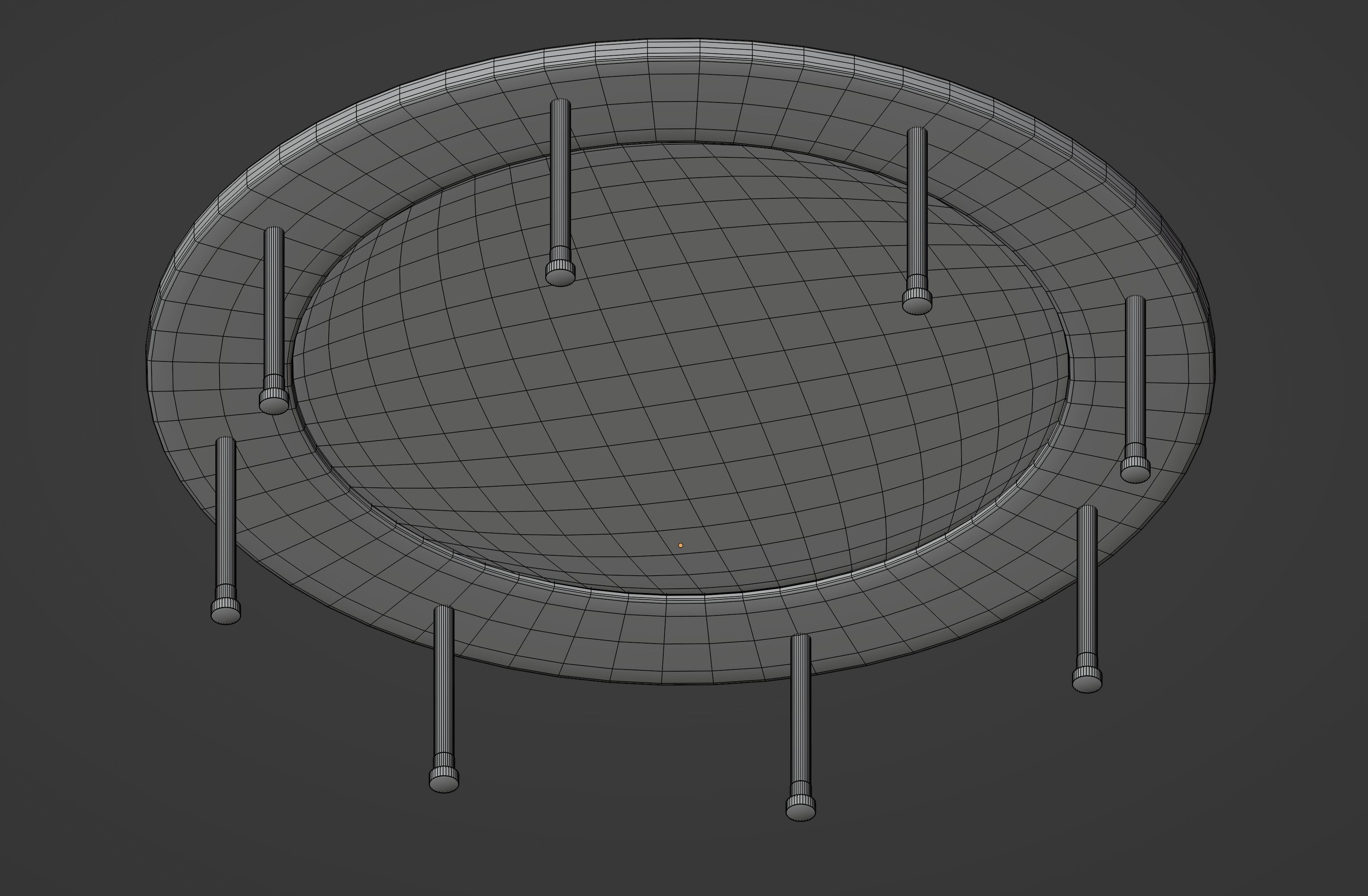 Trampoline 3D model_11