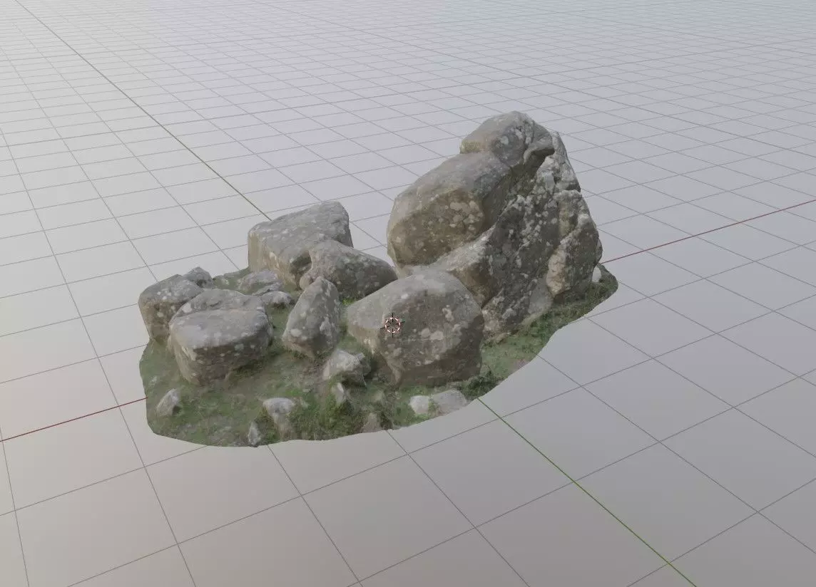 Rock landscape Free 3D model