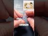 Modern Gemstone Ring 3D print model_1