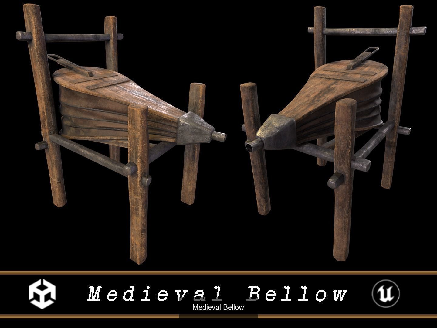 Medieval Blacksmith Set 3D Model Collection_20
