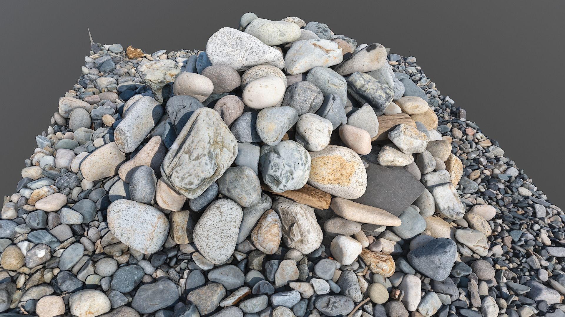 Rock 0013 Photogrametry 3D model_2