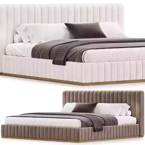 FORTE WHIT BED 3D model