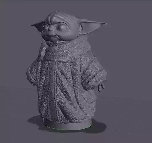 statue Grogu