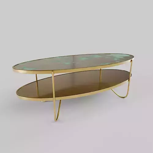 Coffee Table Brass