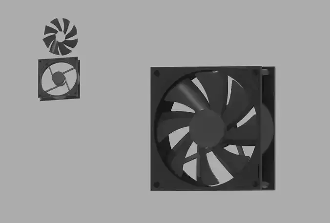 Cooling Fan 3D model