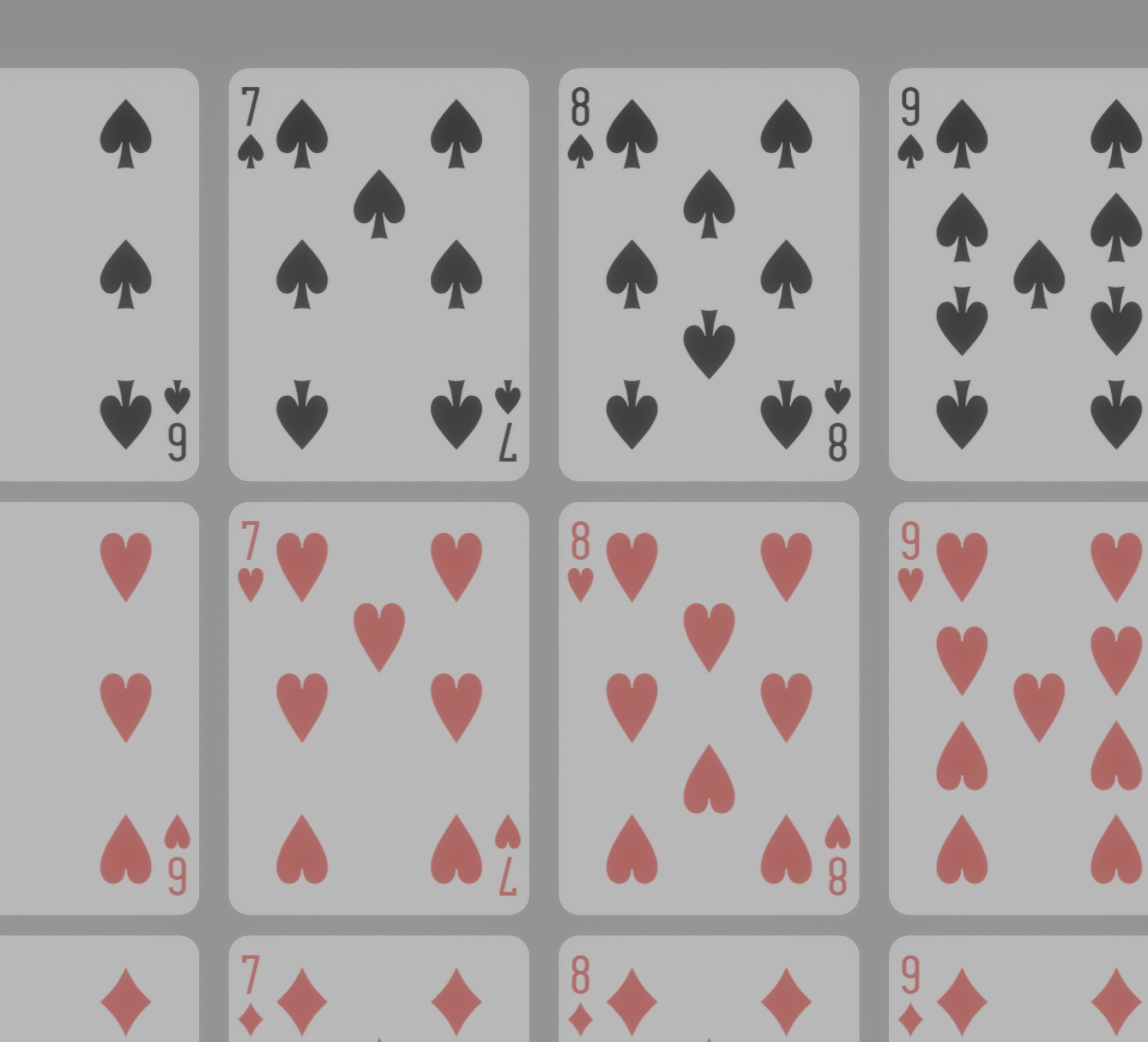 Deck Of Cards 3D model_9