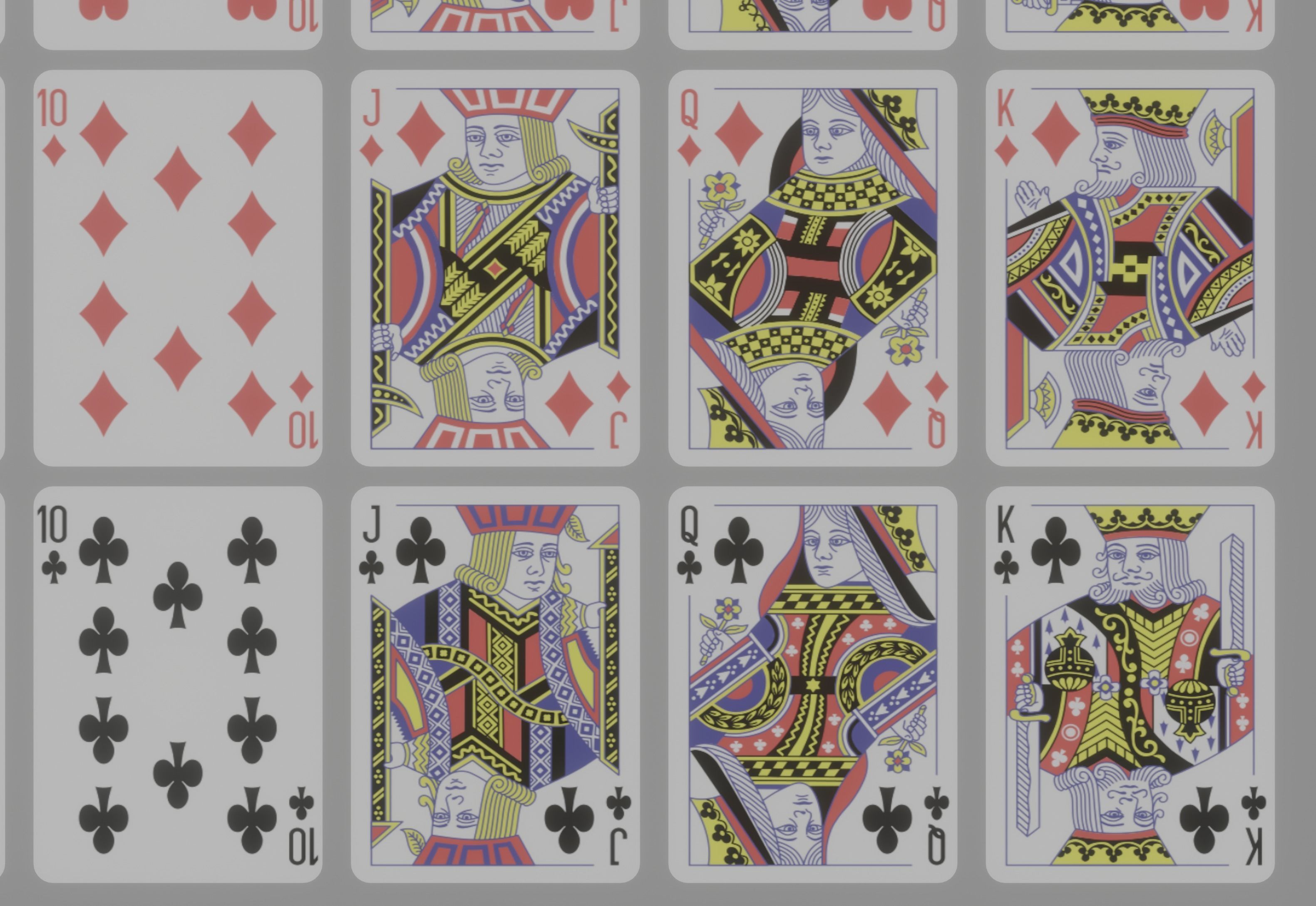 Deck Of Cards 3D model_10