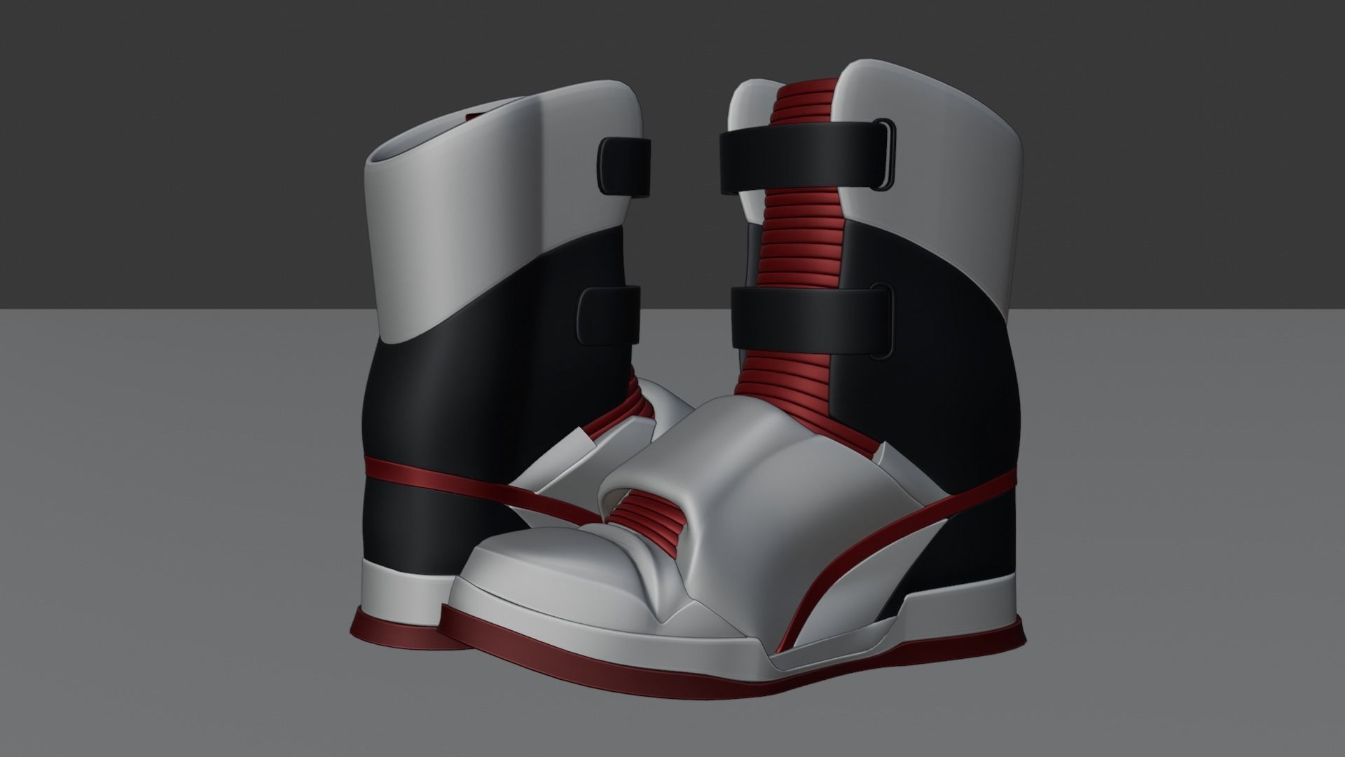 Reebok Shoe 3D model_9