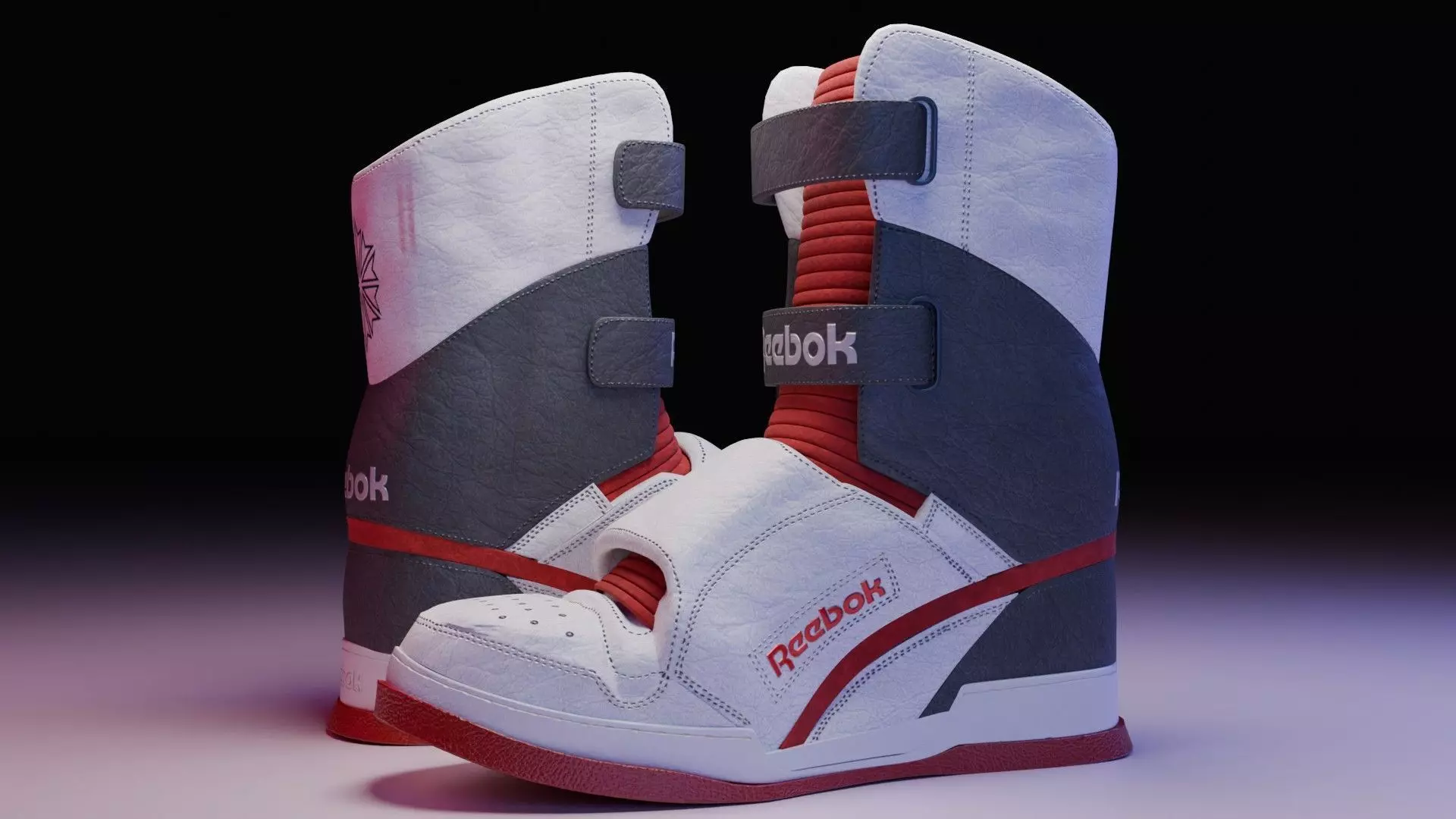 Reebok Shoe 3D model_0