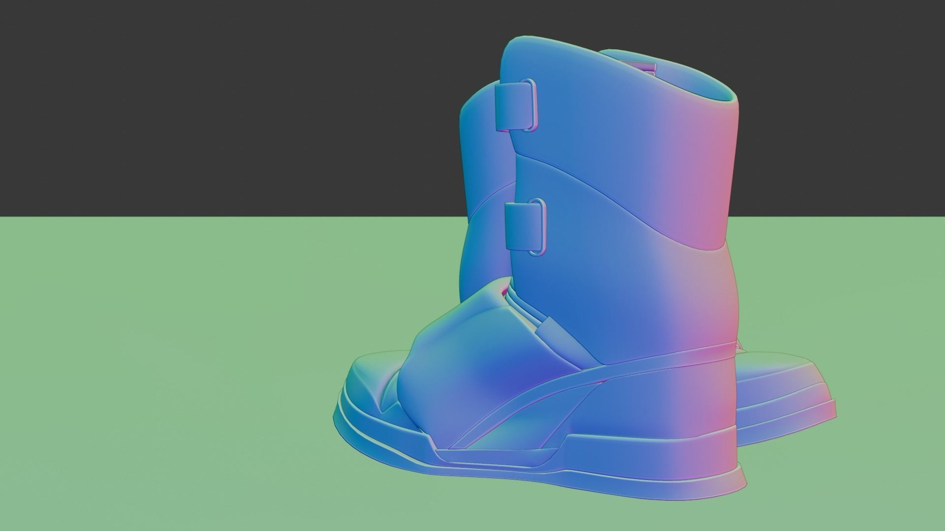 Reebok Shoe 3D model_19