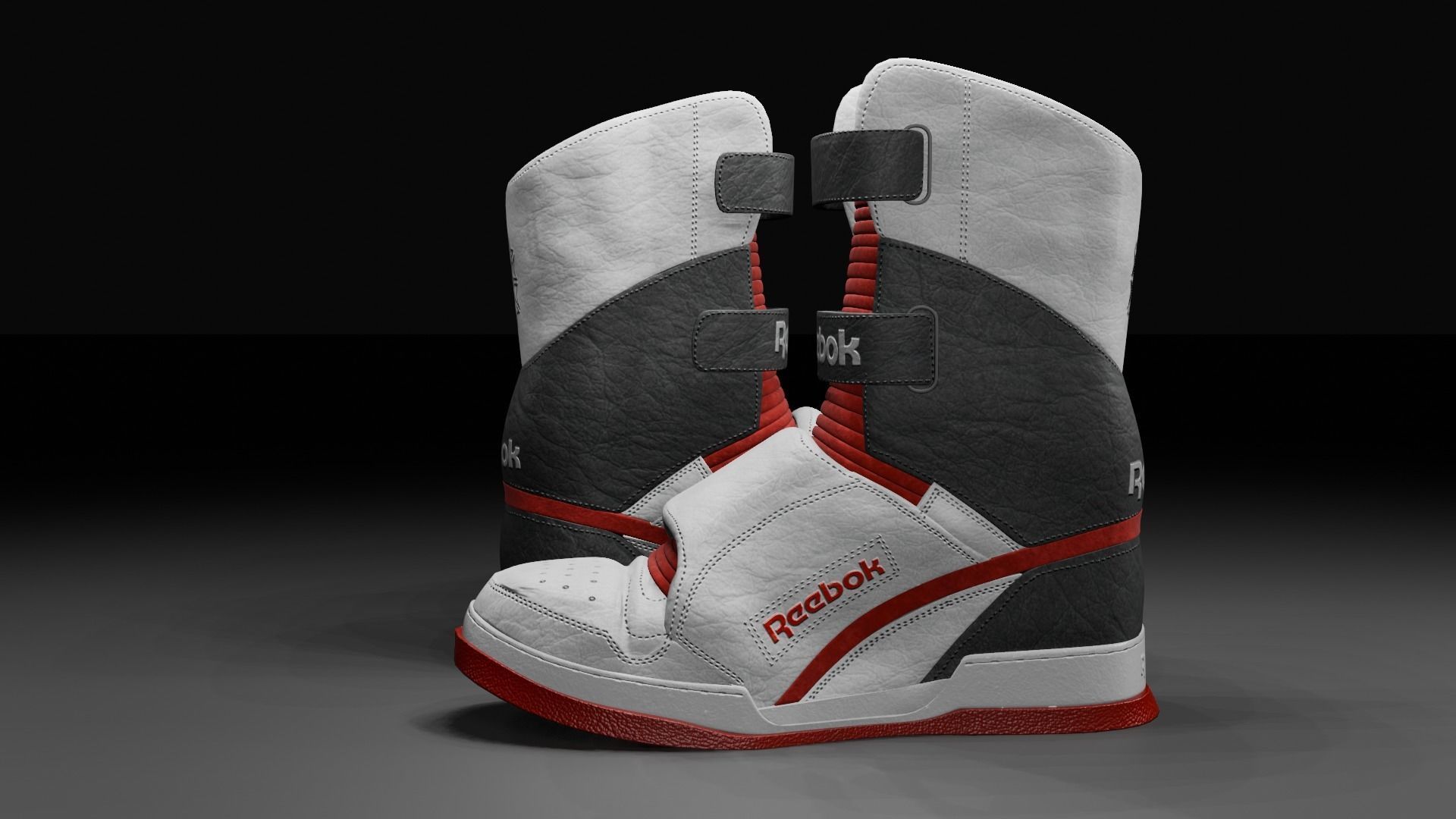 Reebok Shoe 3D model_12