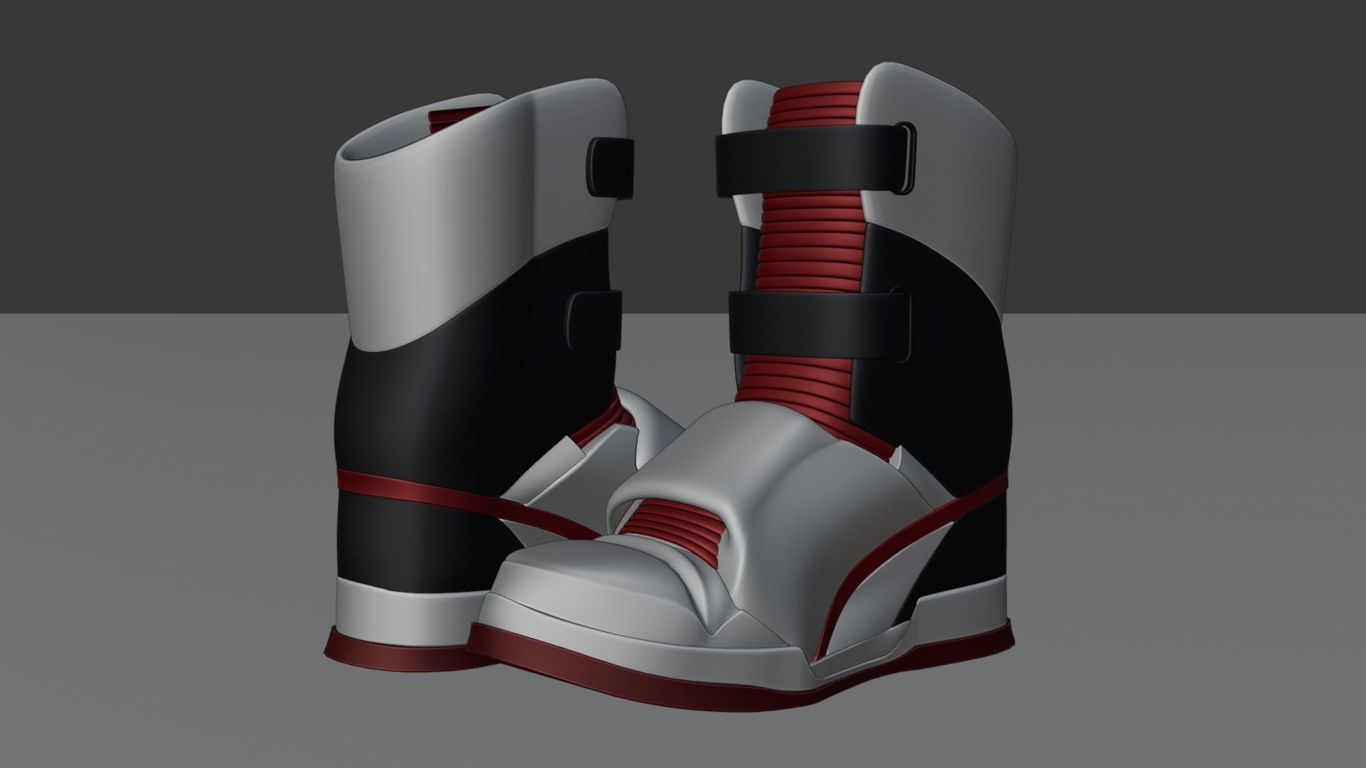 Reebok Shoe 3D model_3