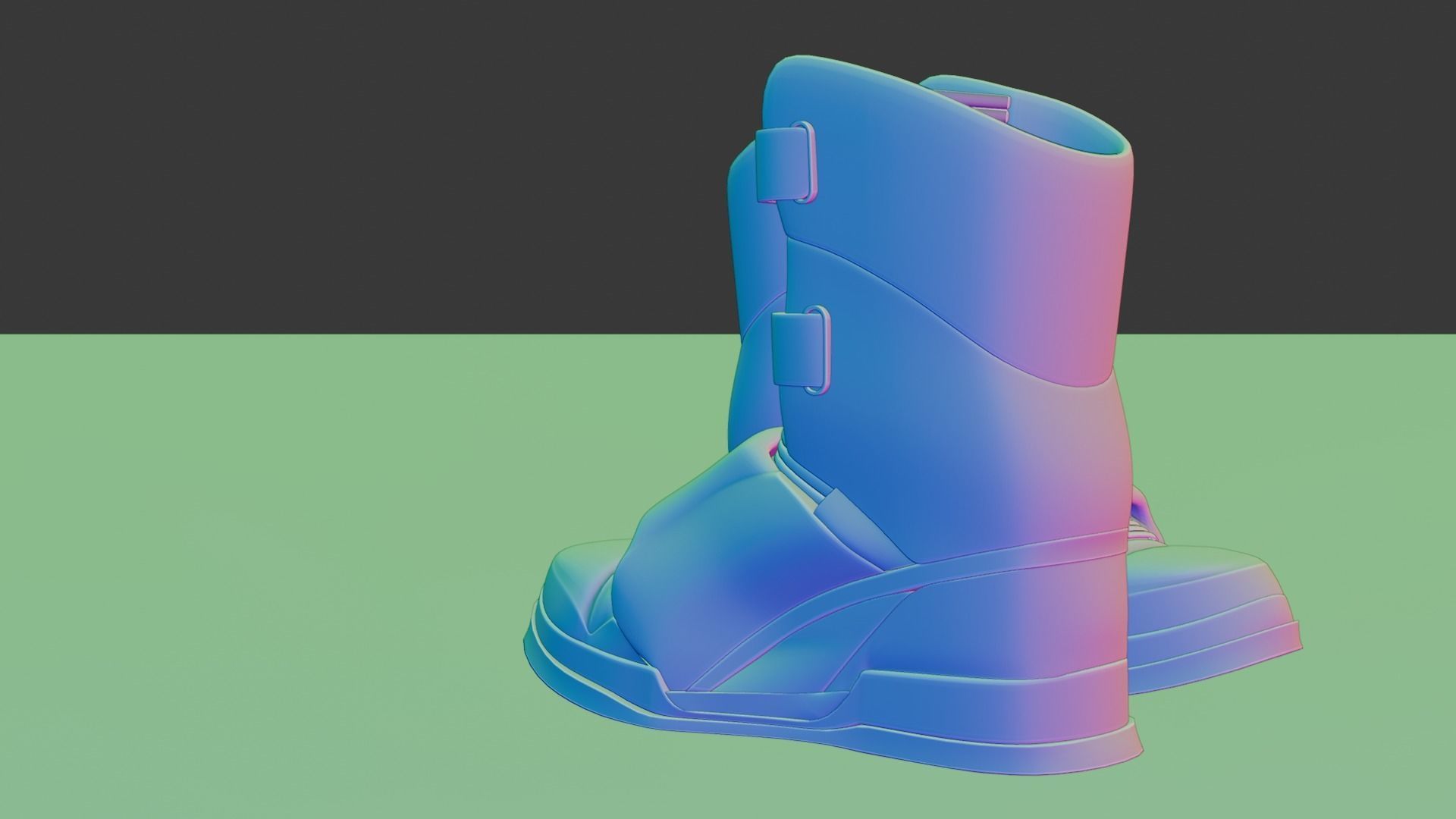 Reebok Shoe 3D model_21