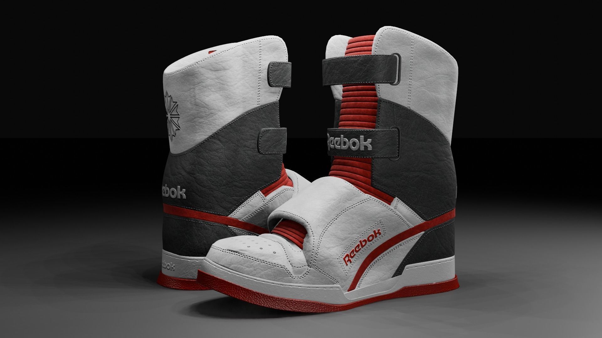 Reebok Shoe 3D model_8