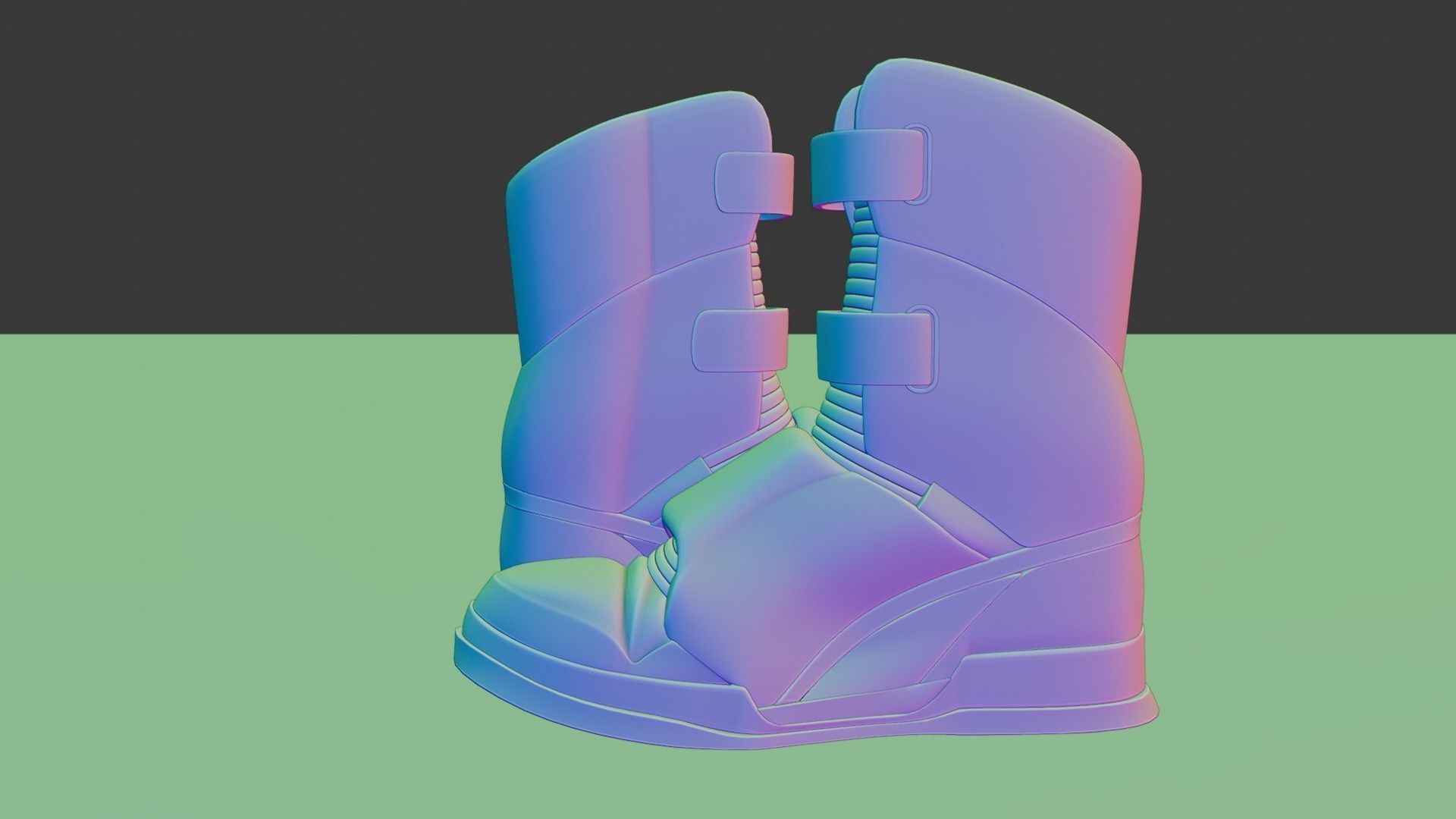 Reebok Shoe 3D model_13