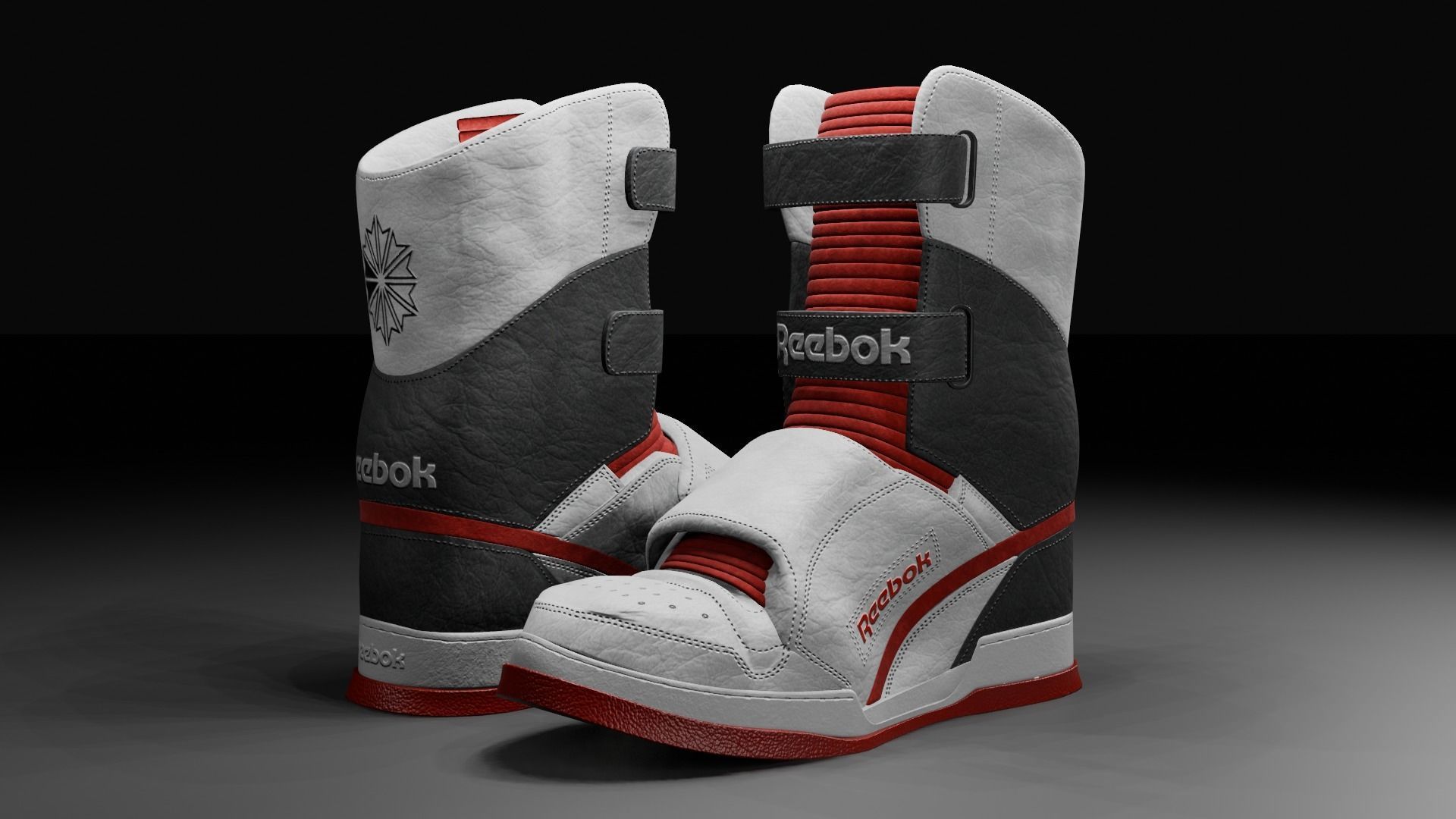 Reebok Shoe 3D model_2