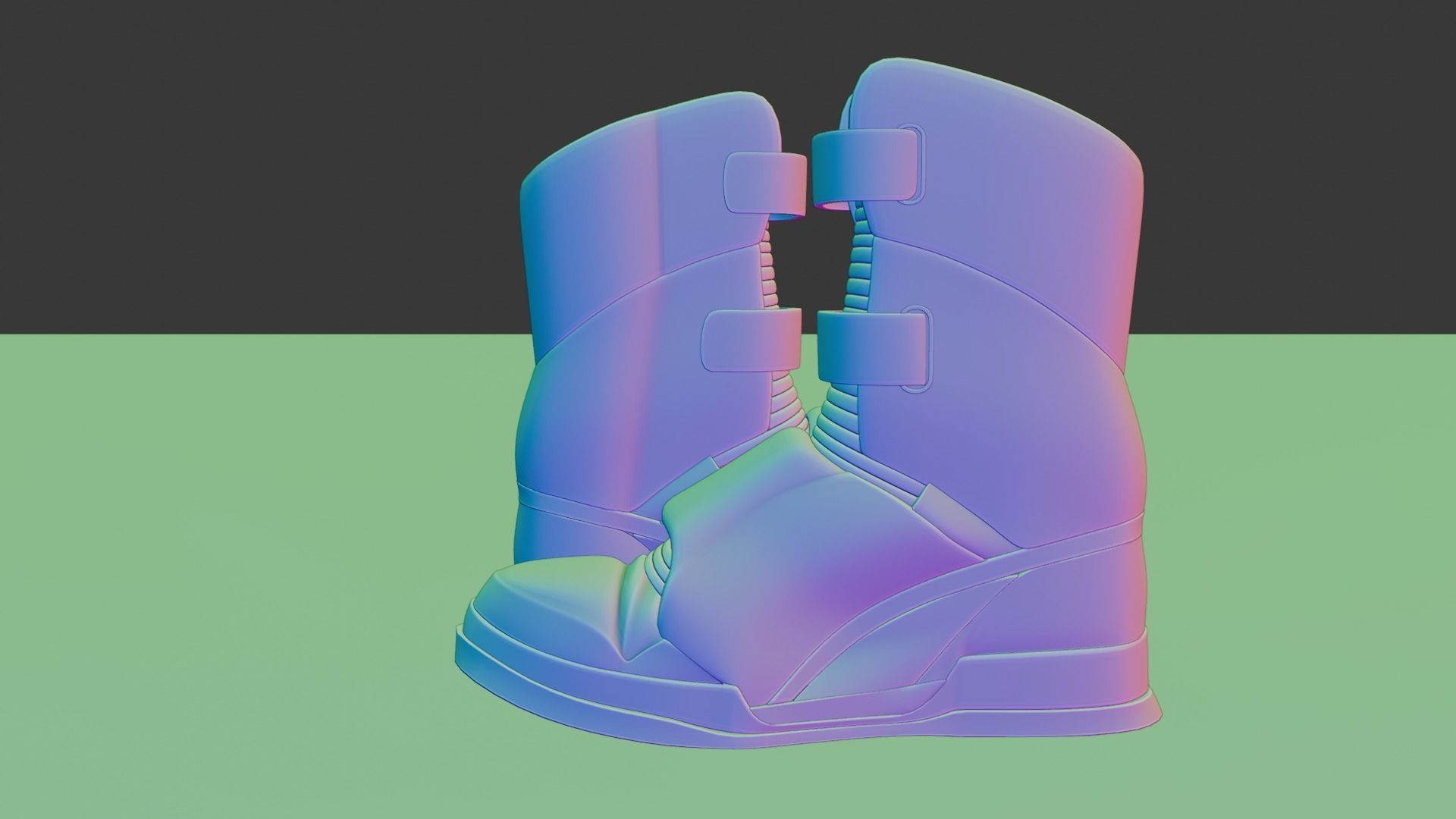 Reebok Shoe 3D model_15