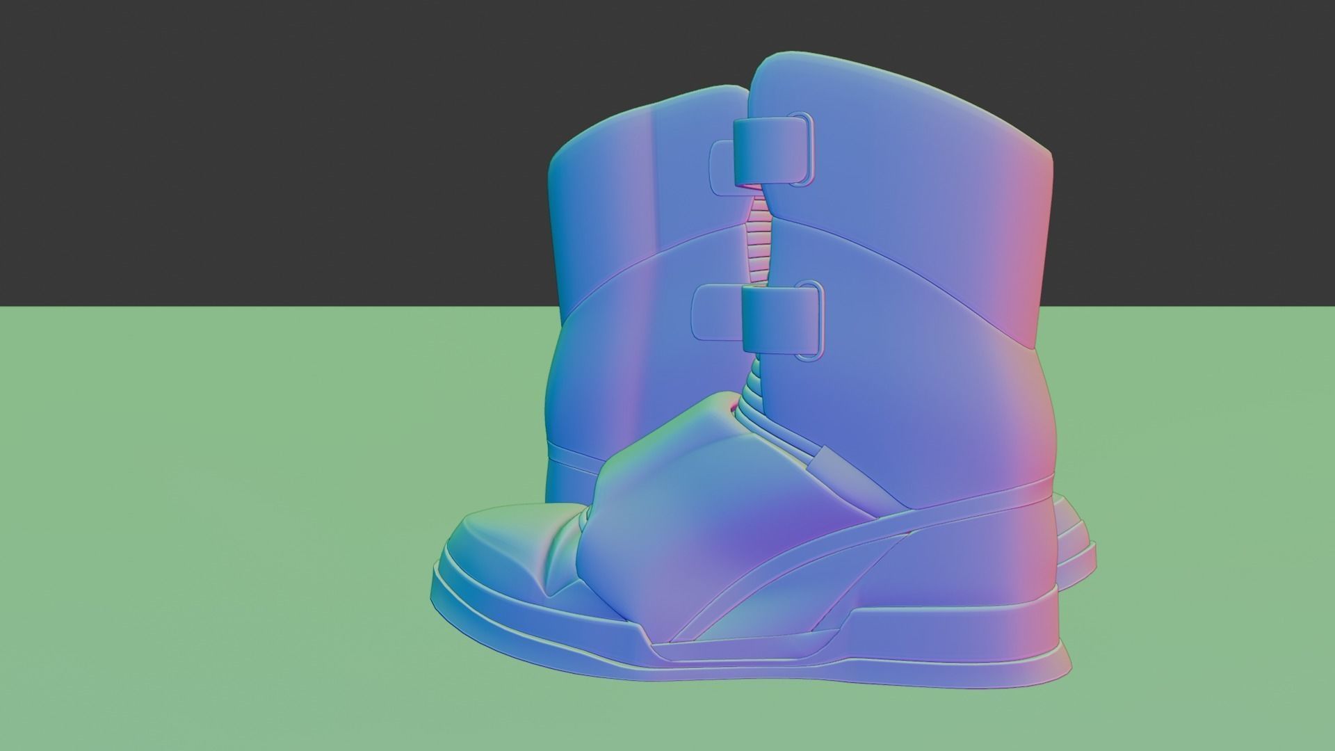 Reebok Shoe 3D model_17