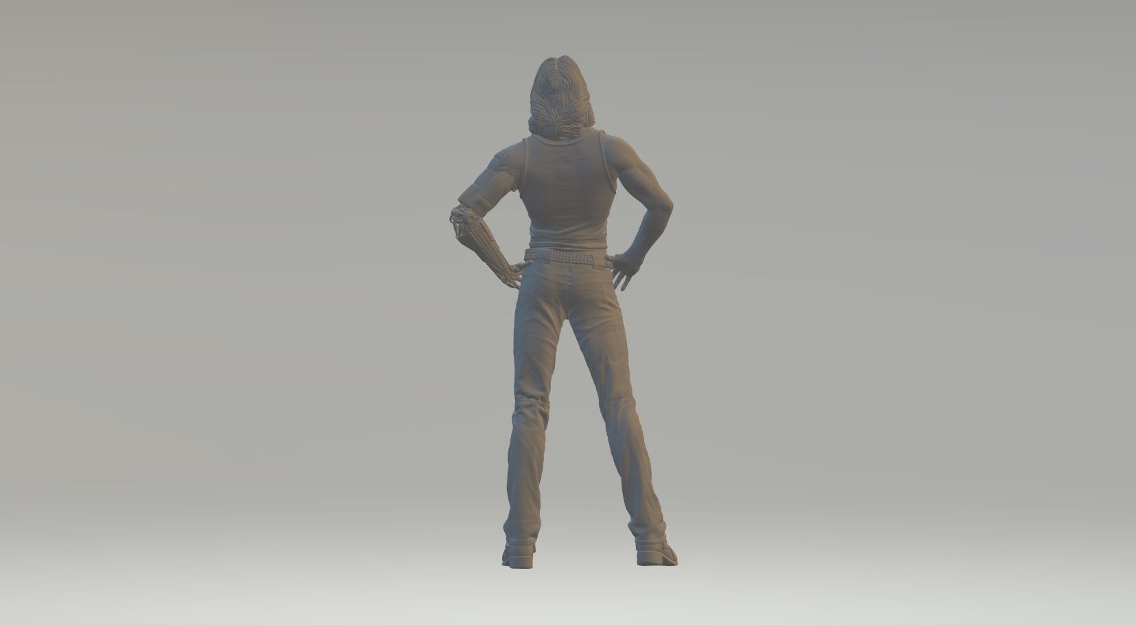 Cyber punk 2077 3D print model_4