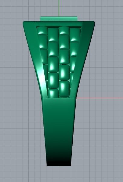 men ring 3D print model_10