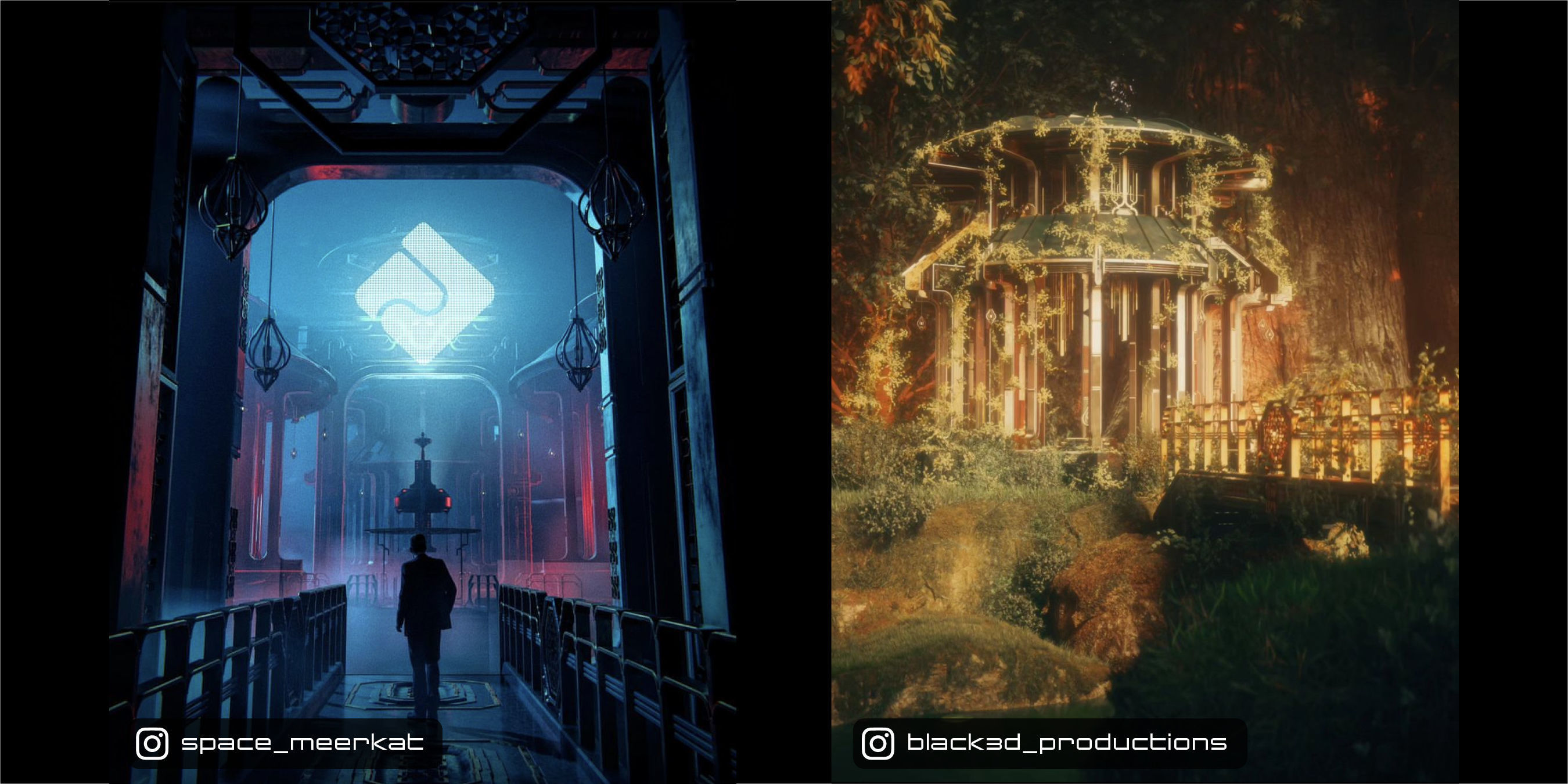 Sacred Temples - Asian Building Assets Blender 3D Kitbash Pack 3D model_2