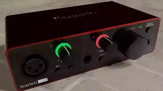 Soundcard Scarlett Solo Gen 3