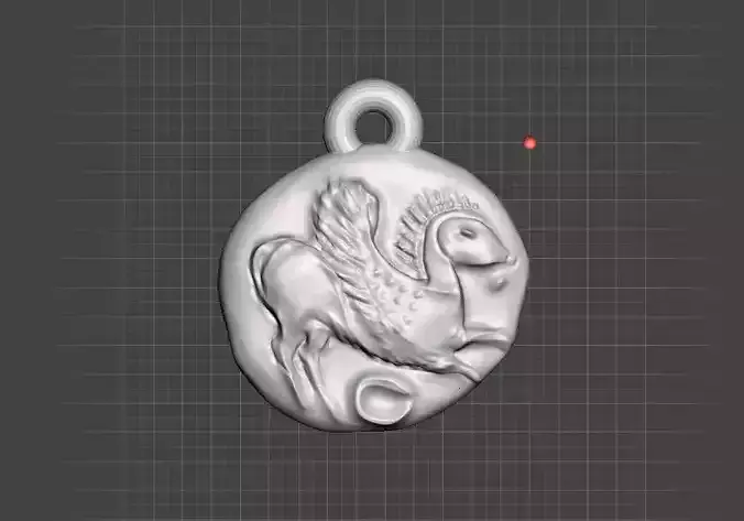 Silver Stater Coin Corinth Ancient Greek Coin Pegasus