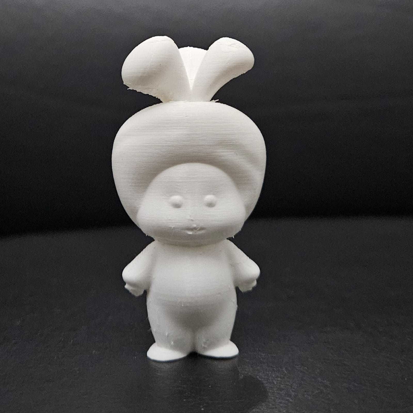 Cute Kid - Carrot 3D print model_4