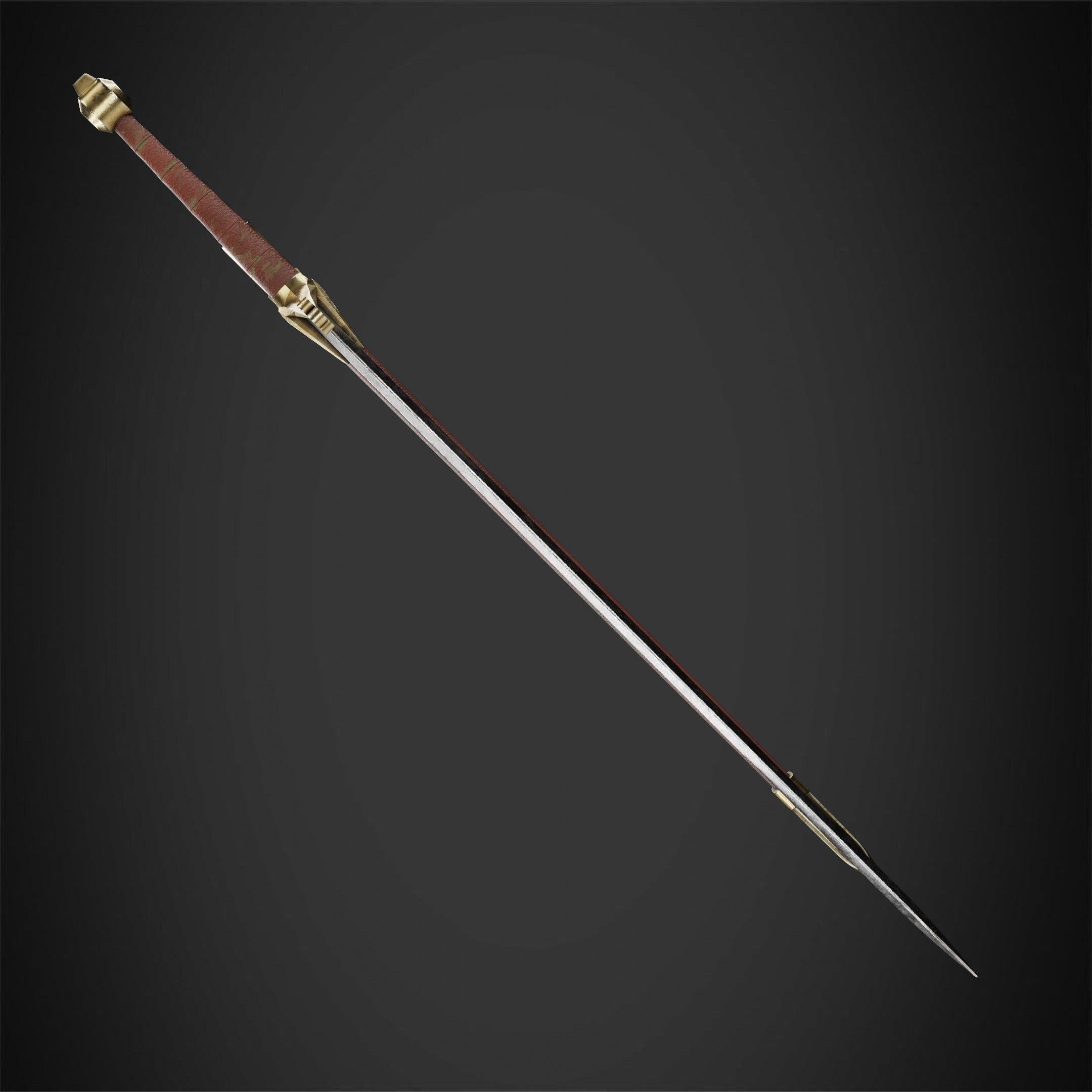 Dark Souls Claymore Sword for Cosplay 3D print model_8