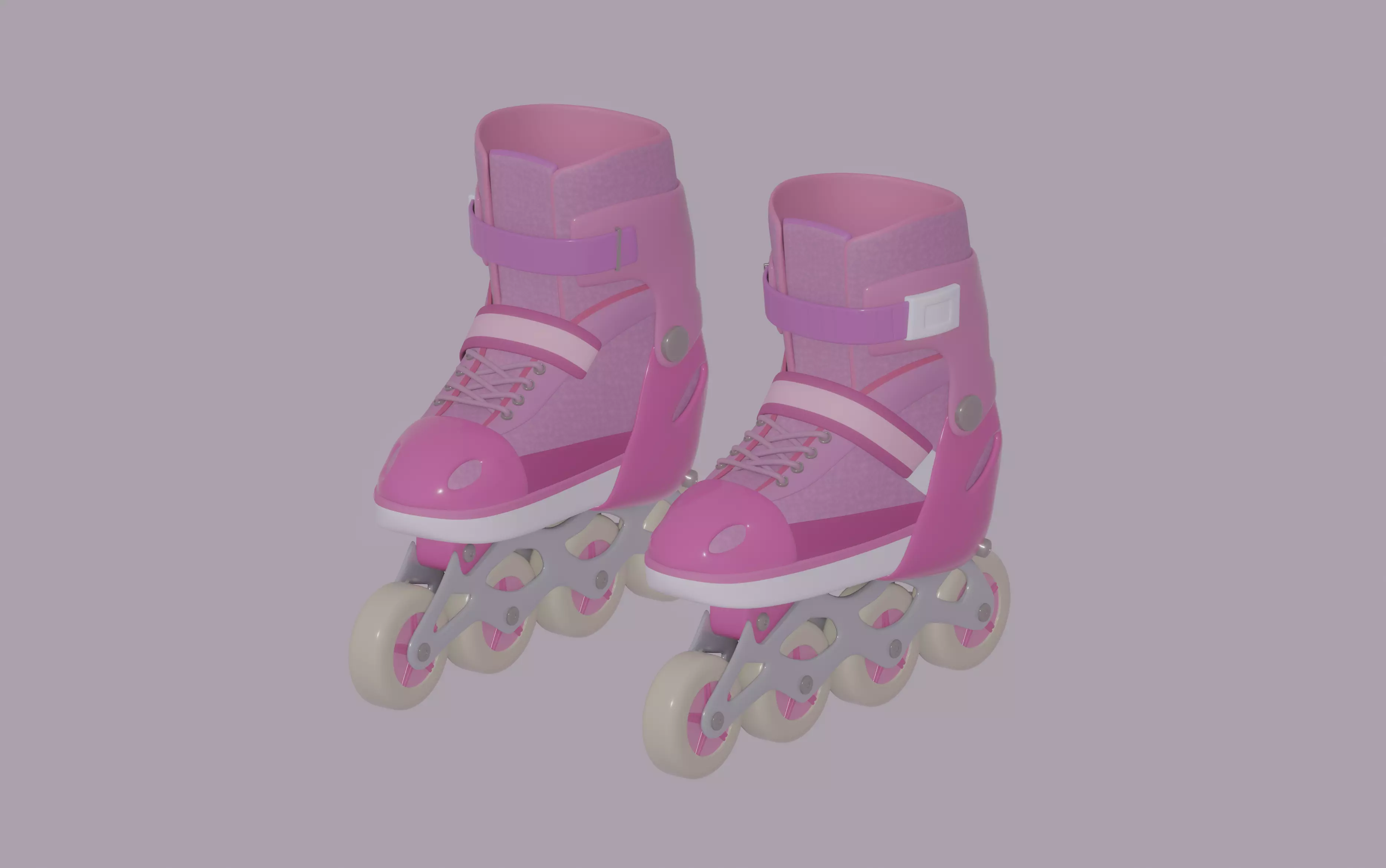 Roller Skates 3D model