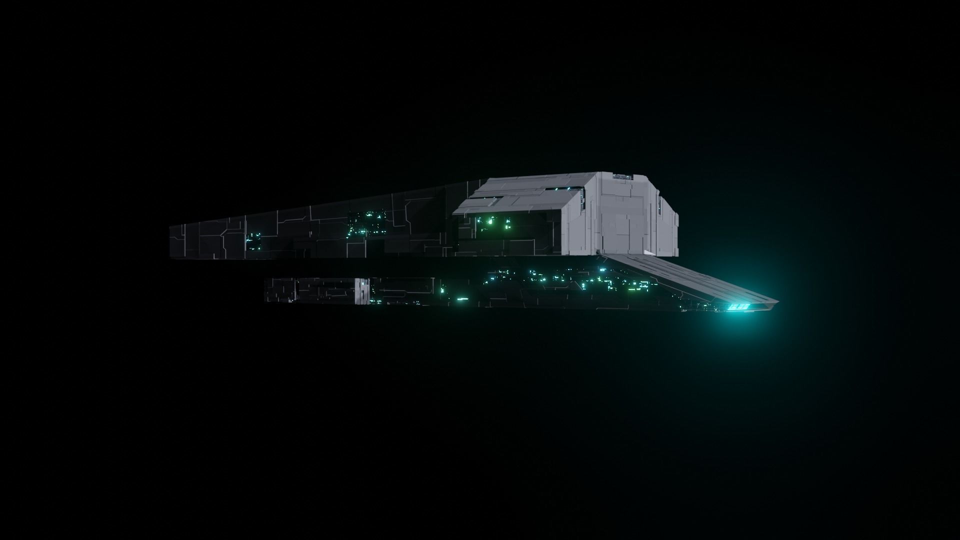 Starcruiser 3D model_7