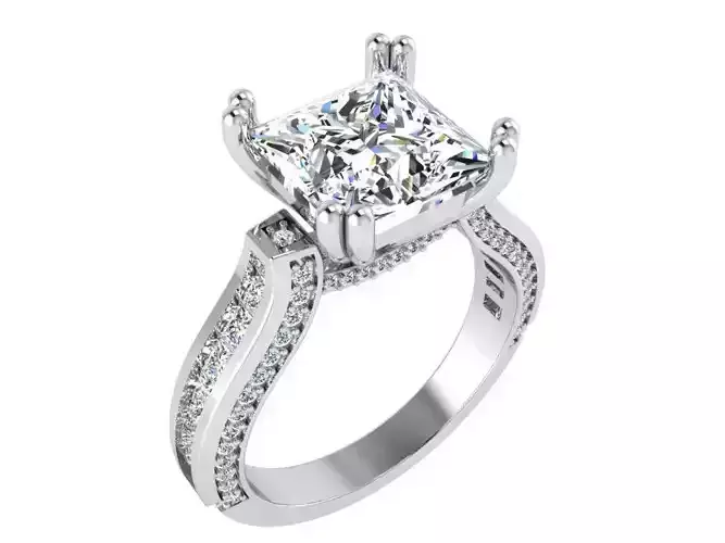 Princess Diamond Ring 3208