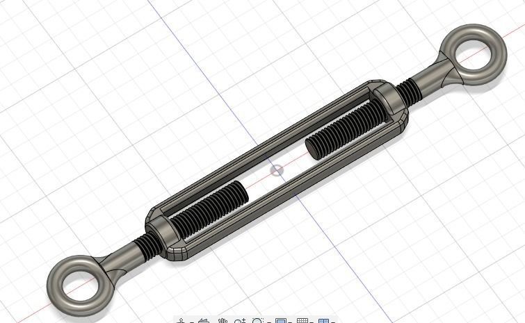 Screw Connector 3D print model_1