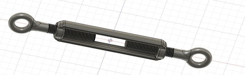 Screw Connector 3D print model_2