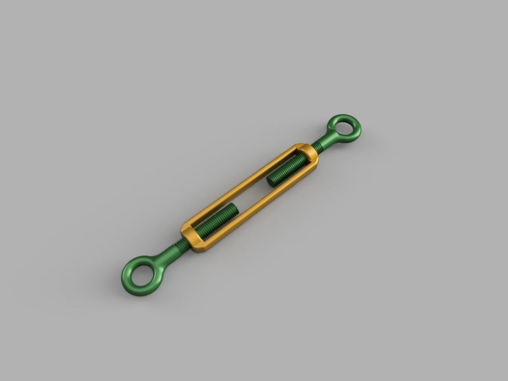 Screw Connector 3D print model_3