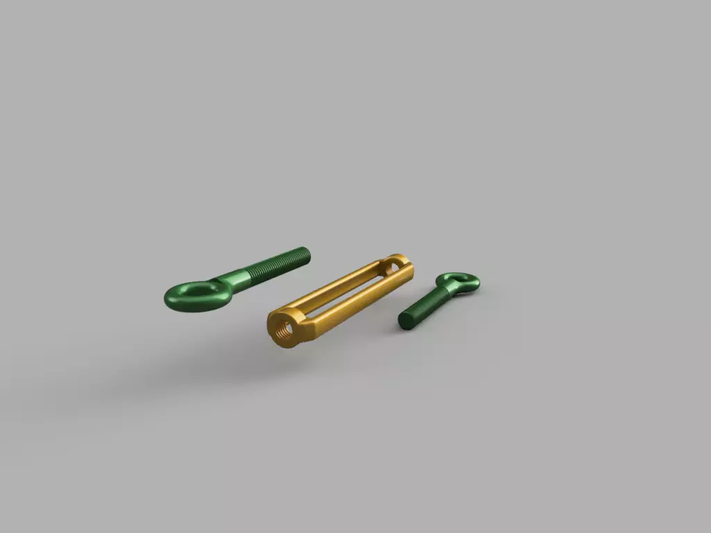 Screw Connector 3D print model_0