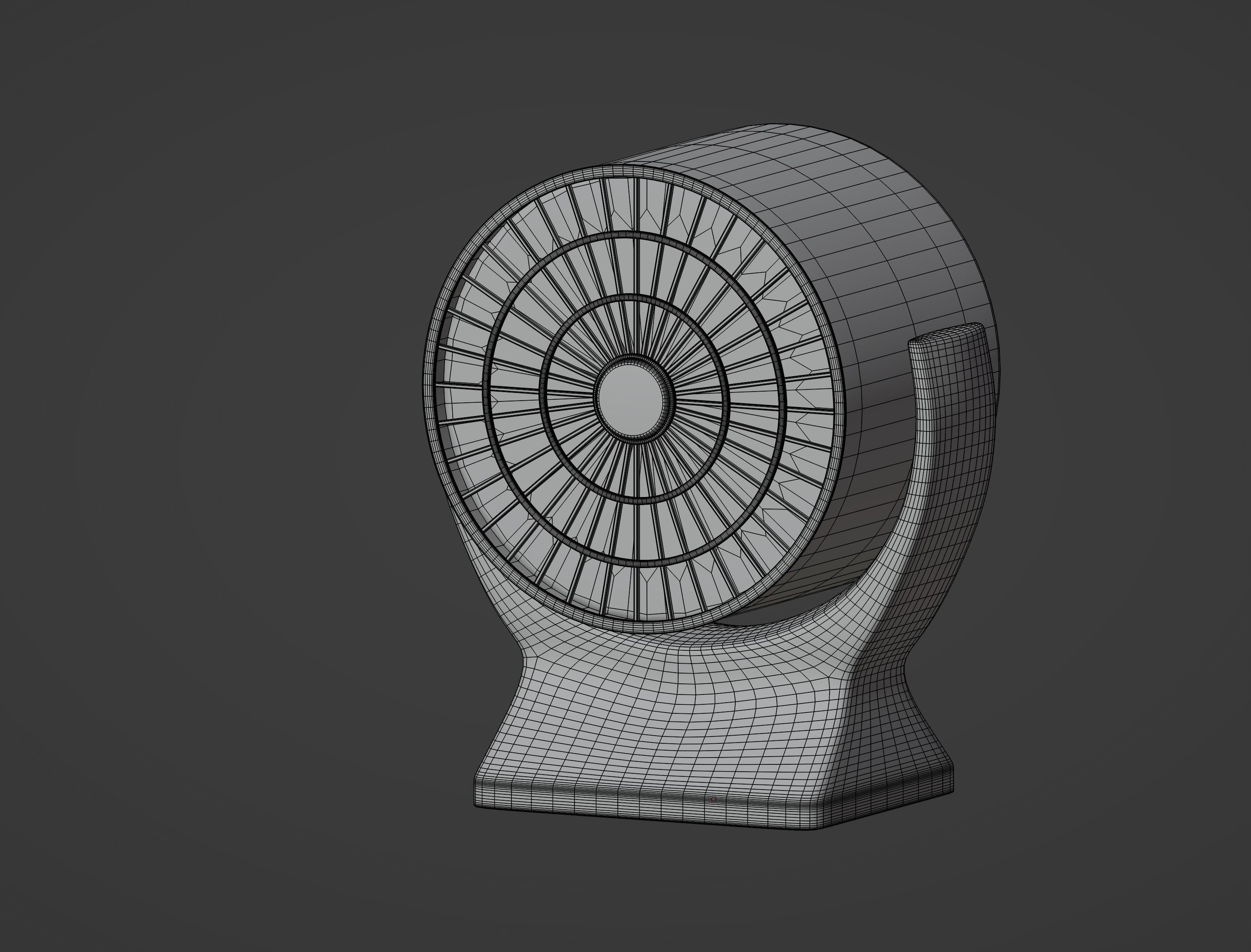 Mini Fan Heater 3D model_18