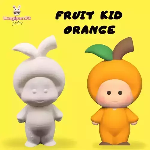 Fruit Kid - Orange 3D print model