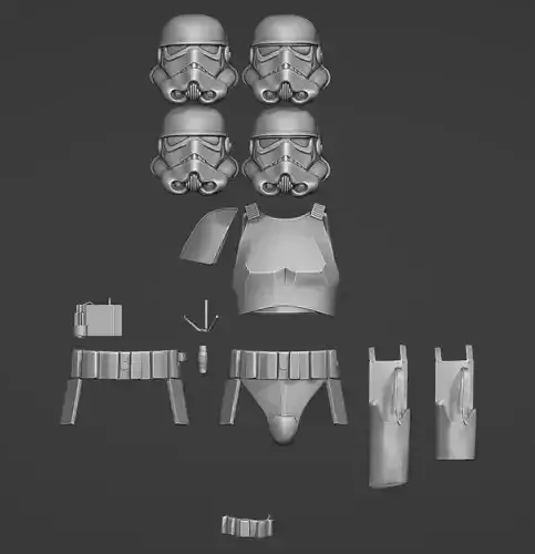 ANH Stormtrooper One-Twelfth Scale Kit