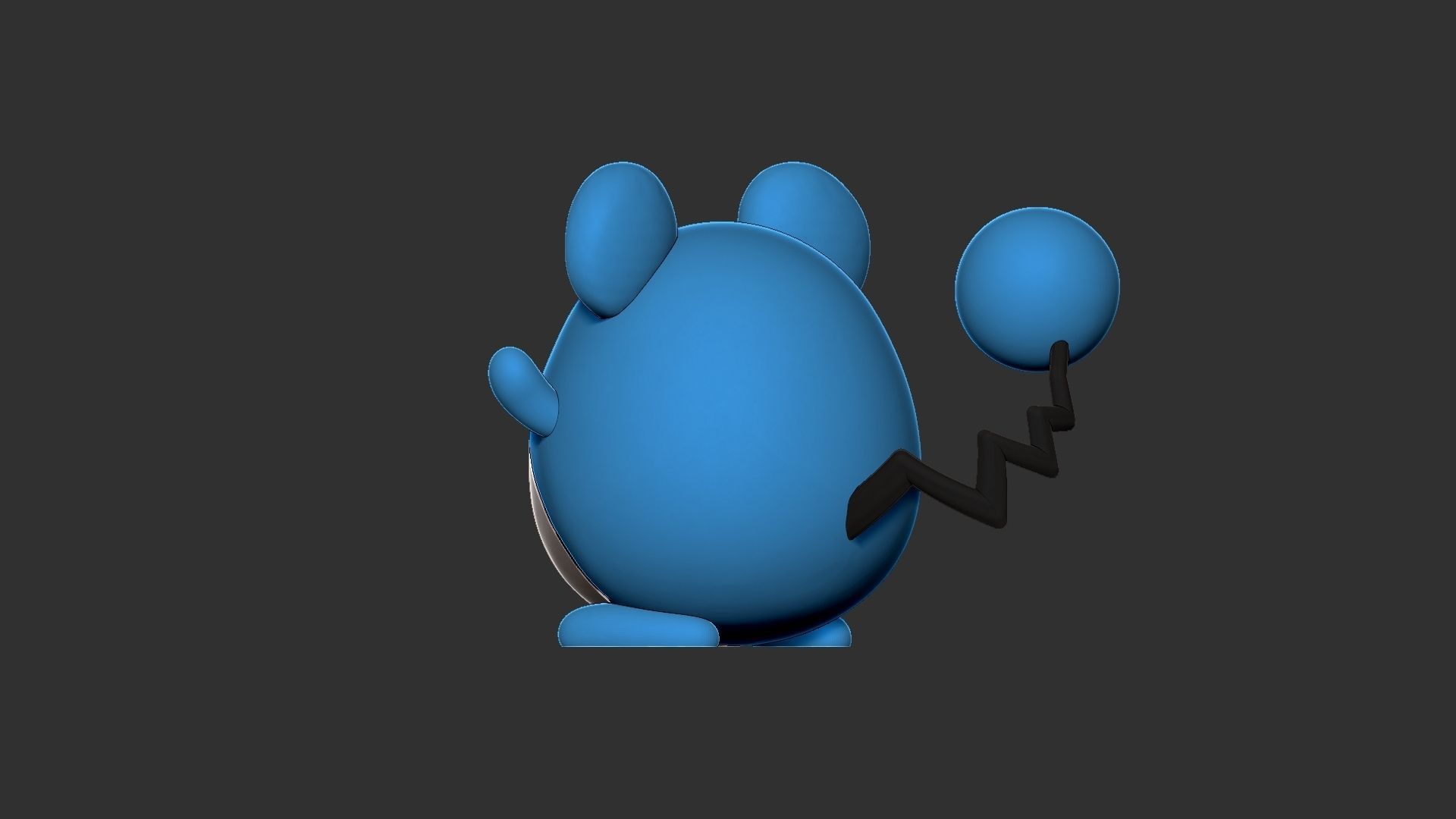 Pokemon marill 3D print model_2