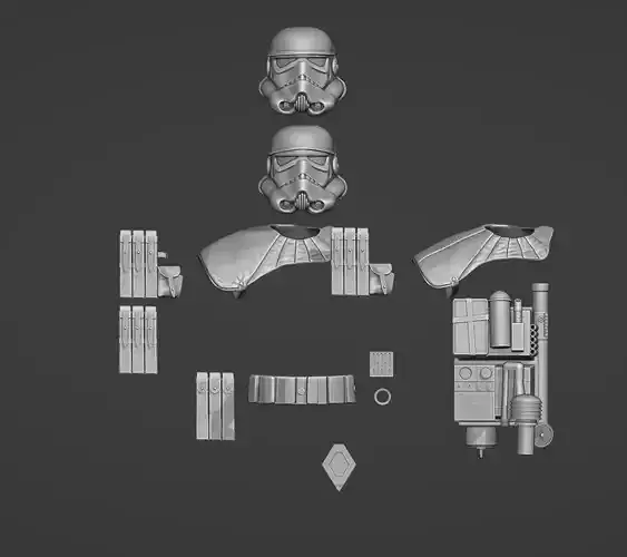 ANH Sandtrooper One-Twelfth Scale Kit