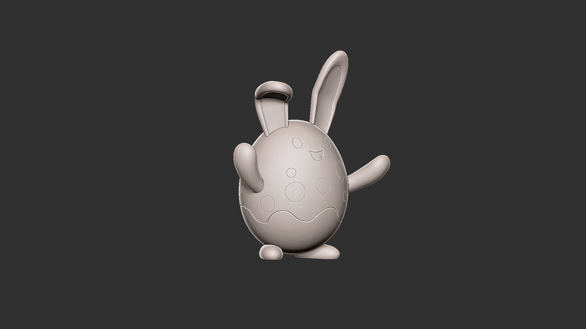 Pokemon azurill evolution pack 3D print model_11