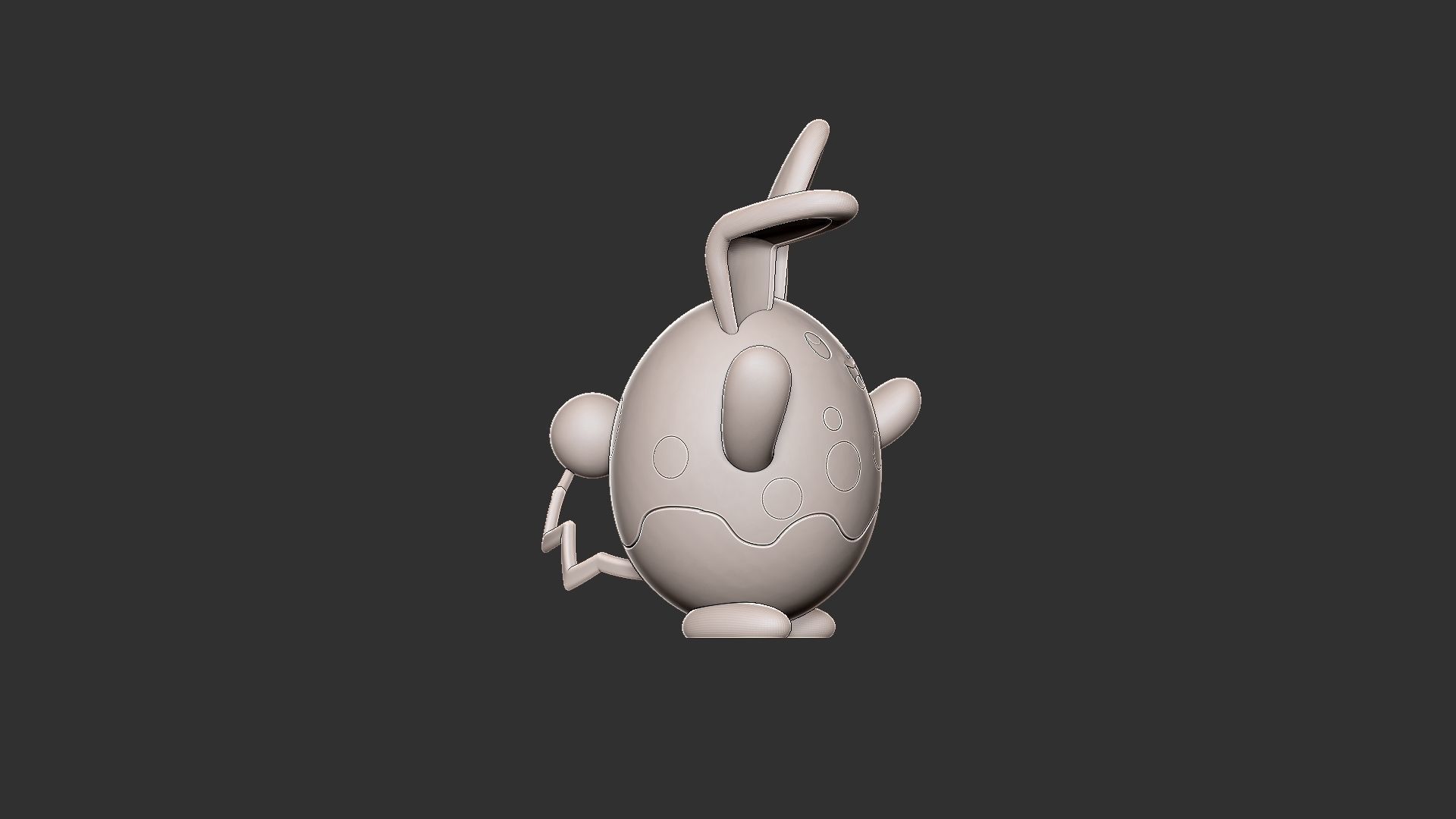 Pokemon azurill evolution pack 3D print model_15