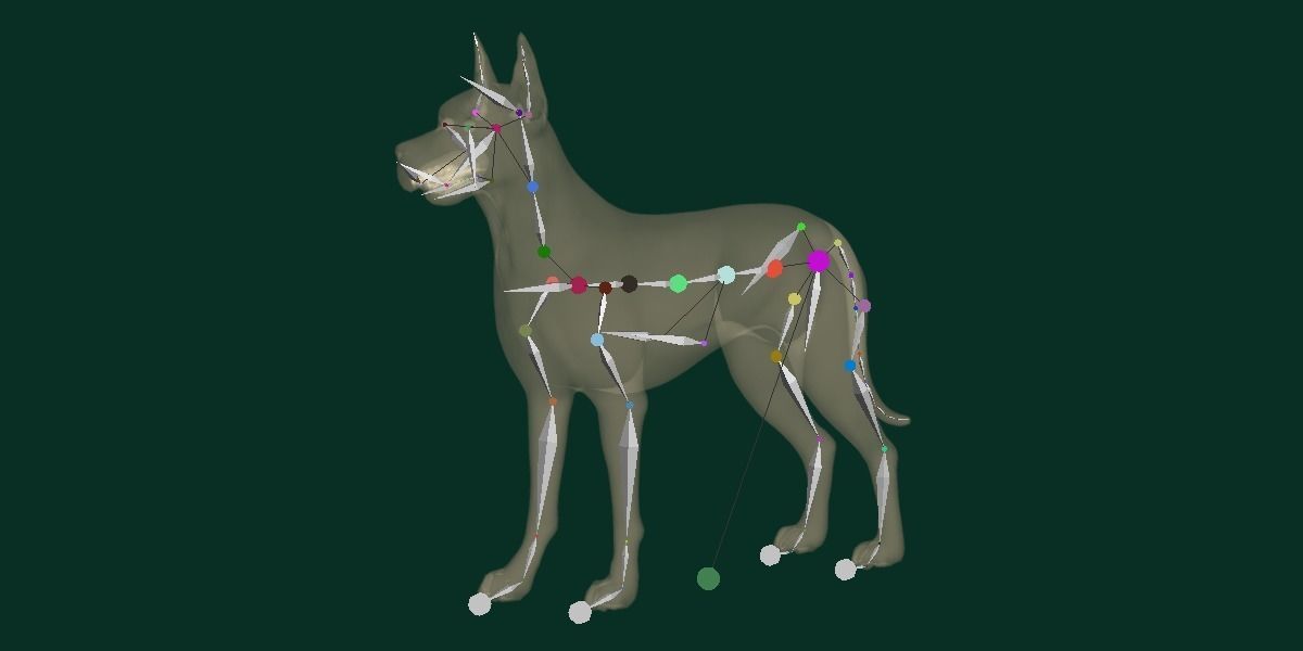 Great Dane Dog Breed  3D model_10