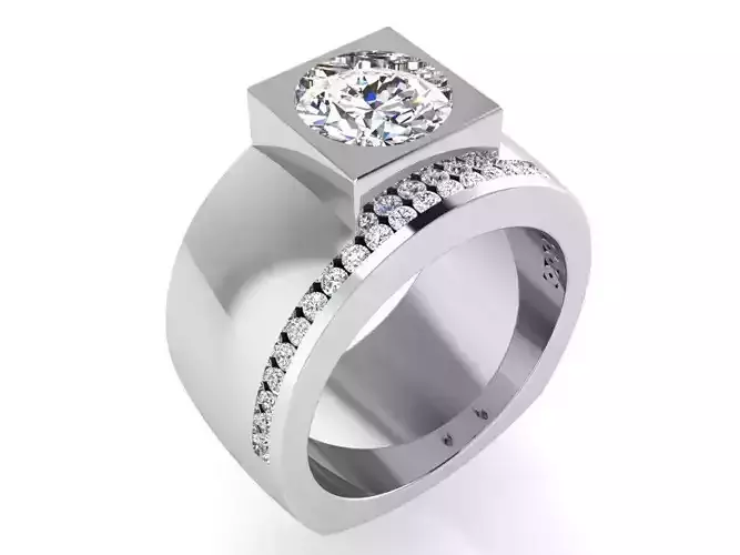 Euro Shank Band Ring 3215