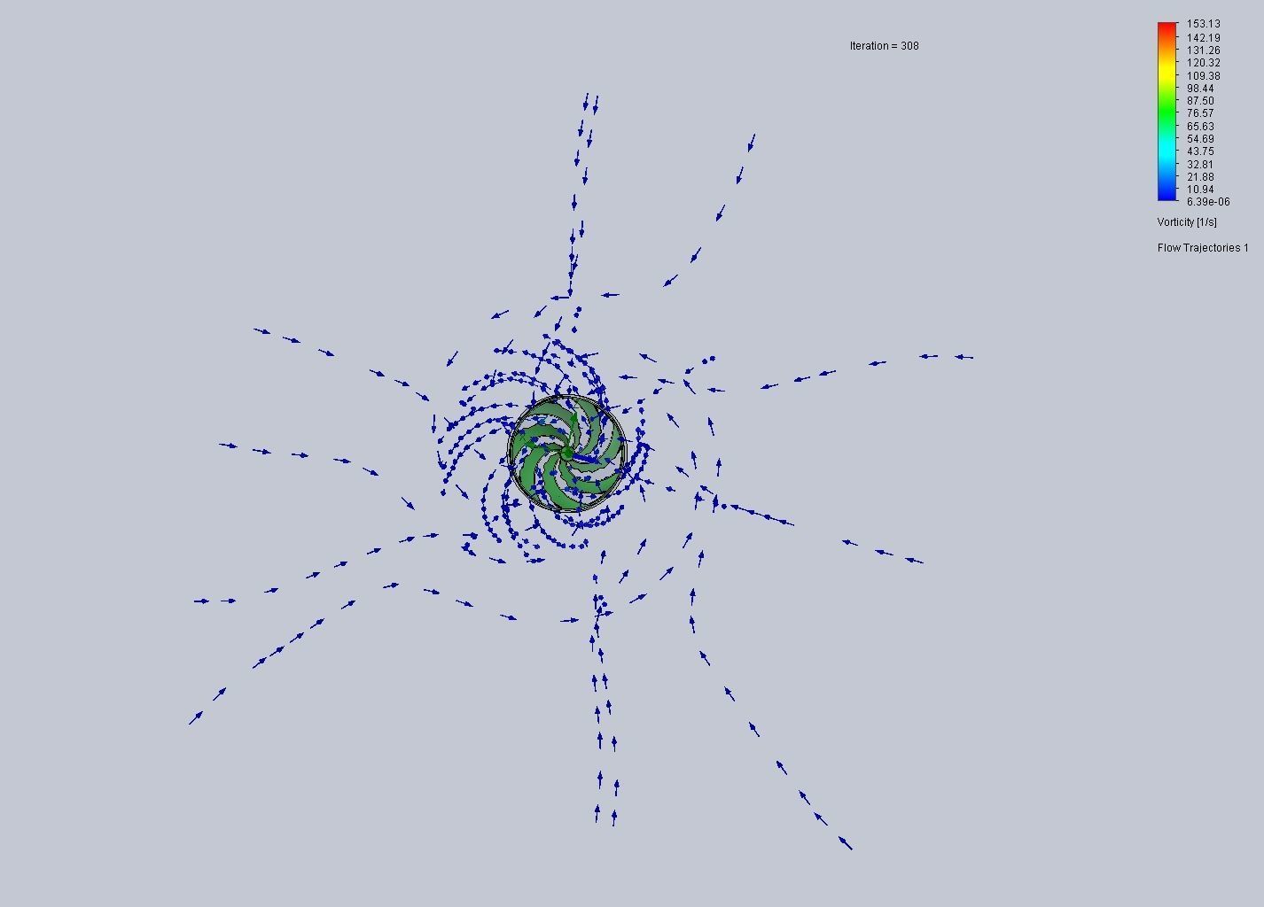 Bionic propeller for Submarines Yachts and Ships 3D print model_11